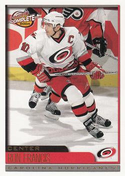#270 Ron Francis - Carolina Hurricanes - 2003-04 Pacific Complete Hockey
