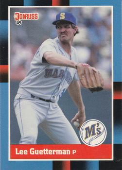 #270 Lee Guetterman - Seattle Mariners - 1988 Donruss Baseball