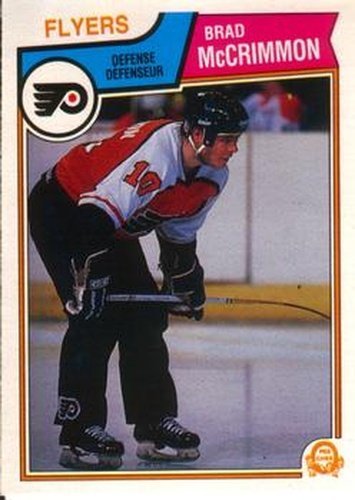 #270 Brad McCrimmon - Philadelphia Flyers - 1983-84 O-Pee-Chee Hockey