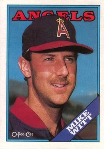 #270 Mike Witt - California Angels - 1988 O-Pee-Chee Baseball