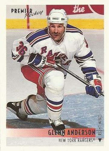 #270 Glenn Anderson - New York Rangers - 1994-95 O-Pee-Chee Premier Hockey