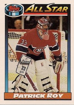 #270 Patrick Roy - Montreal Canadiens - 1991-92 Topps Hockey