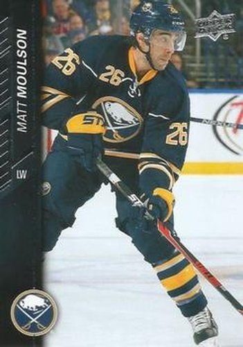#270 Matt Moulson - Buffalo Sabres - 2015-16 Upper Deck Hockey