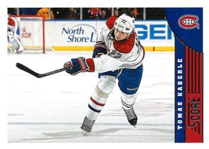 #270 Tomas Kaberle - Montreal Canadiens - 2013-14 Score Hockey