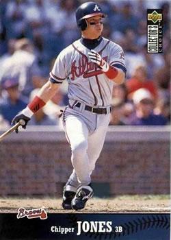 #270 Chipper Jones - Atlanta Braves - 1997 Collector's Choice Baseball