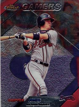 #270 Chipper Jones - Atlanta Braves - 1999 Finest Baseball