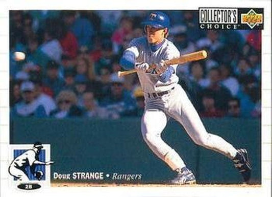 #270 Doug Strange - Texas Rangers - 1994 Collector's Choice Baseball