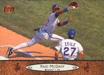 #270 Fred McGriff - Atlanta Braves - 1996 Upper Deck Baseball