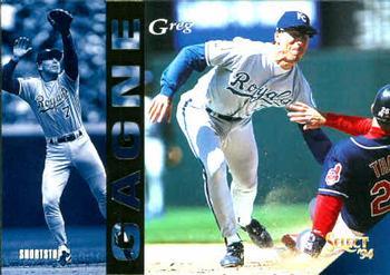 #270 Greg Gagne - Kansas City Royals - 1994 Select Baseball