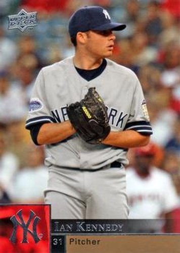#270 Ian Kennedy - New York Yankees - 2009 Upper Deck Baseball