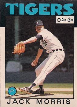 #270 Jack Morris - Detroit Tigers - 1986 O-Pee-Chee Baseball