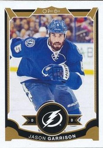 #270 Jason Garrison - Tampa Bay Lightning - 2015-16 O-Pee-Chee Hockey