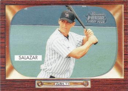 #270 Jeff Salazar - Colorado Rockies - 2004 Bowman Heritage Baseball
