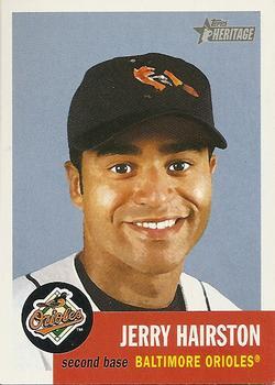 #270 Jerry Hairston - Baltimore Orioles - 2002 Topps Heritage Baseball
