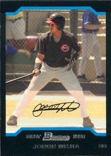 #270 Jorge Mejia - Cincinnati Reds - 2004 Bowman Baseball