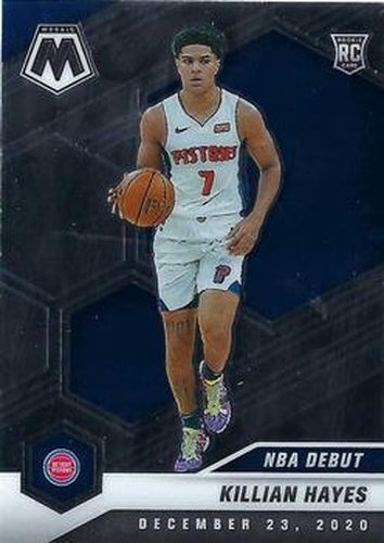 #270 Killian Hayes - Detroit Pistons - 2020-21 Panini Mosaic Basketball