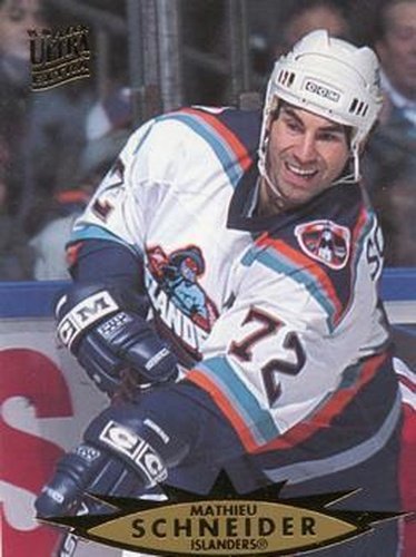 #270 Mathieu Schneider - New York Islanders - 1995-96 Ultra Hockey