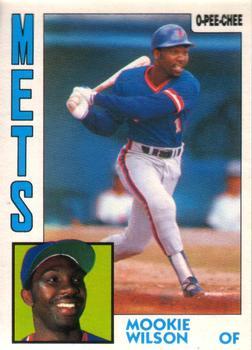 #270 Mookie Wilson - New York Mets - 1984 O-Pee-Chee Baseball
