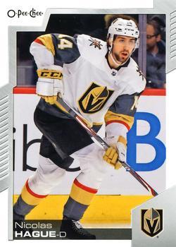 #270 Nicolas Hague - Vegas Golden Knights - 2020-21 O-Pee-Chee Hockey