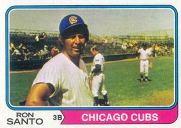 #270 Ron Santo - Chicago Cubs - 1974 Topps Baseball