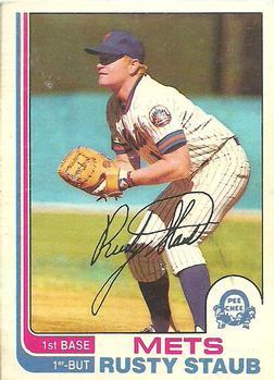 #270 Rusty Staub - New York Mets - 1982 O-Pee-Chee Baseball