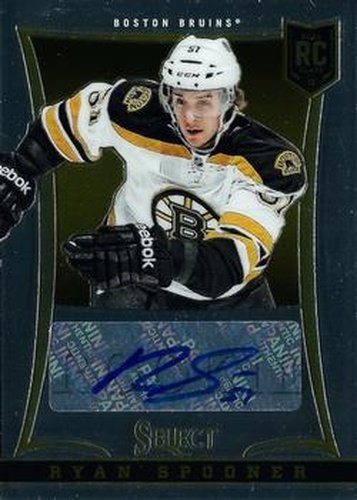 #270 Ryan Spooner - Boston Bruins - 2013-14 Panini Select Hockey