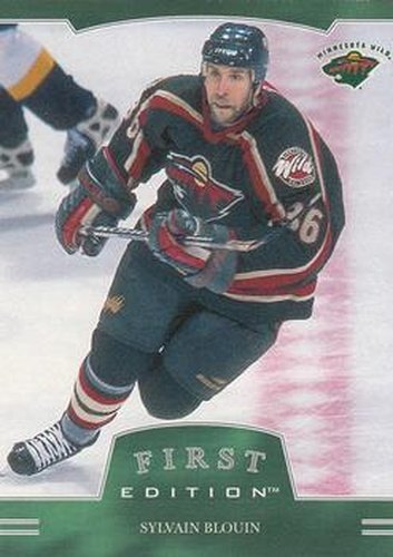 #270 Sylvain Blouin - Minnesota Wild - 2002-03 Be a Player First Edition Hockey