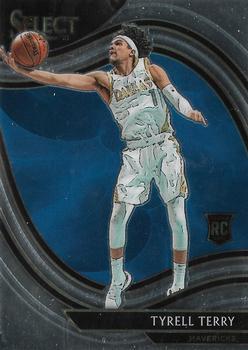 #270 Tyrell Terry - Dallas Mavericks - 2020-21 Panini Select Basketball