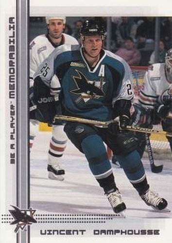 #270 Vincent Damphousse - San Jose Sharks - 2000-01 Be a Player Memorabilia Hockey