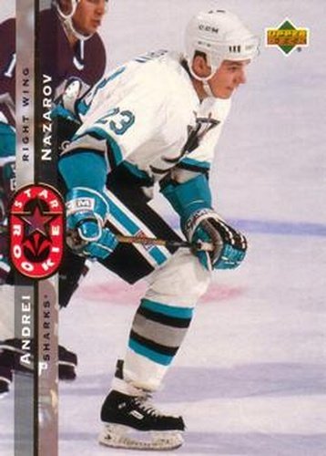 #270 Andrei Nazarov - San Jose Sharks - 1994-95 Upper Deck Hockey