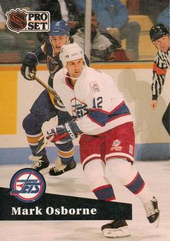 #270 Mark Osborne - 1991-92 Pro Set Hockey