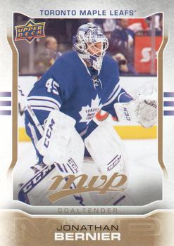 #270 Jonathan Bernier - Toronto Maple Leafs - 2014-15 Upper Deck MVP Hockey