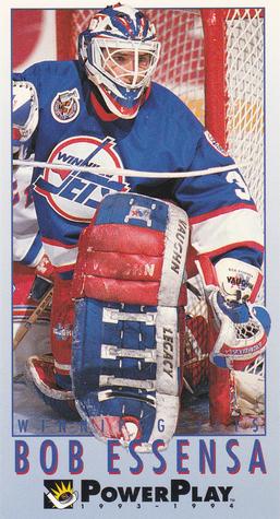 #270 Bob Essensa - Winnipeg Jets - 1993-94 Fleer PowerPlay Hockey