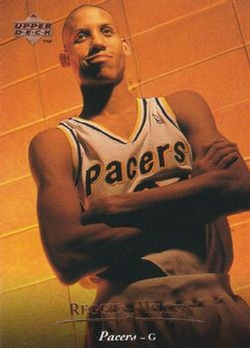 #270 Reggie Miller - Indiana Pacers - 1995-96 Upper Deck Basketball