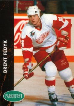 #270 Brent Fedyk - Detroit Red Wings - 1991-92 Parkhurst Hockey
