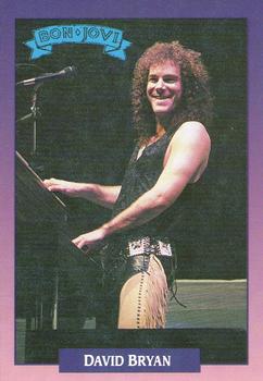 #270 David Bryan - 1991 Brockum Rock Cards