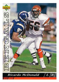 #270 Ricardo McDonald - Cincinnati Bengals - 1993 Upper Deck Football
