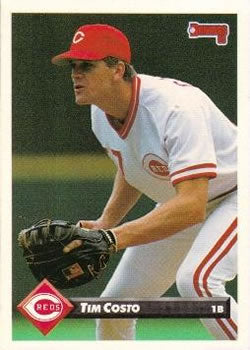 #270 Tim Costo - Cincinnati Reds - 1993 Donruss Baseball