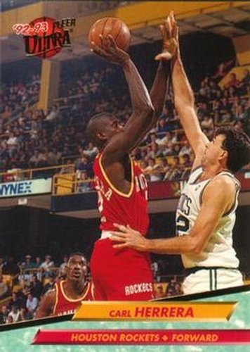 #270 Carl Herrera - Houston Rockets - 1992-93 Ultra Basketball