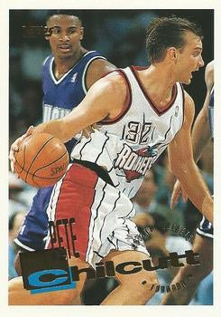 #271 Pete Chilcutt - Houston Rockets - 1995-96 Topps Basketball
