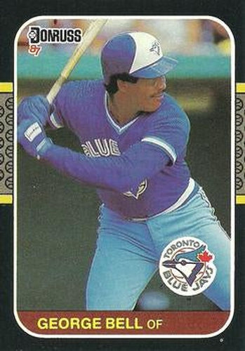 #271 George Bell - Toronto Blue Jays - 1987 Donruss Baseball