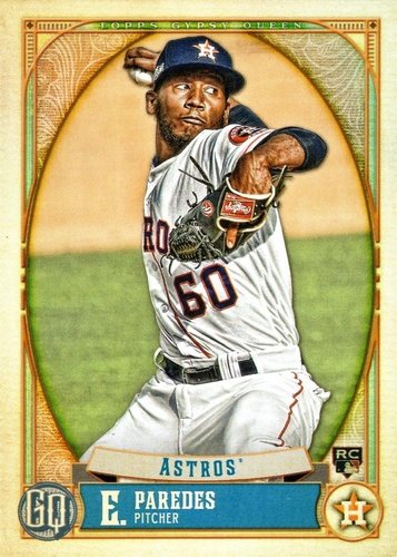 #271 Enoli Paredes - Houston Astros - 2021 Topps Gypsy Queen Baseball