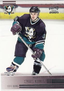 #271 Chris Kunitz - Anaheim Mighty Ducks - 2004-05 Pacific Hockey