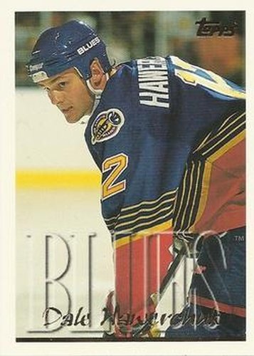 #271 Dale Hawerchuk - St. Louis Blues - 1995-96 Topps Hockey