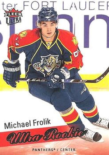 #271 Michael Frolik - Florida Panthers - 2008-09 Ultra Hockey
