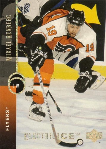 #271 Mikael Renberg - Philadelphia Flyers - 1994-95 Upper Deck Hockey - Electric Ice