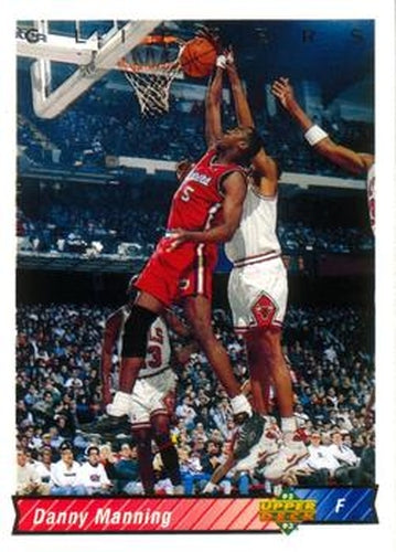 #271 Danny Manning - Los Angeles Clippers - 1992-93 Upper Deck Basketball