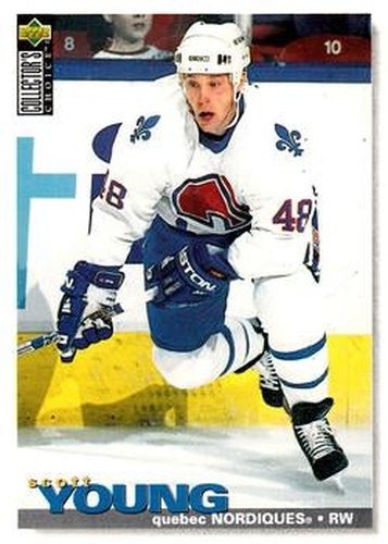 #271 Scott Young - Quebec Nordiques - 1995-96 Collector's Choice Hockey