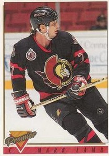 #271 Mark Lamb - Ottawa Senators - 1993-94 Topps Premier Hockey