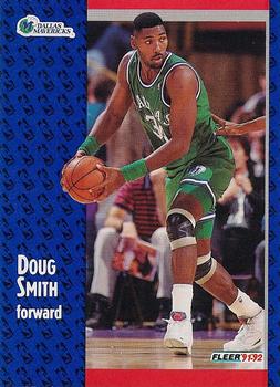 #271 Doug Smith - Dallas Mavericks - 1991-92 Fleer Basketball